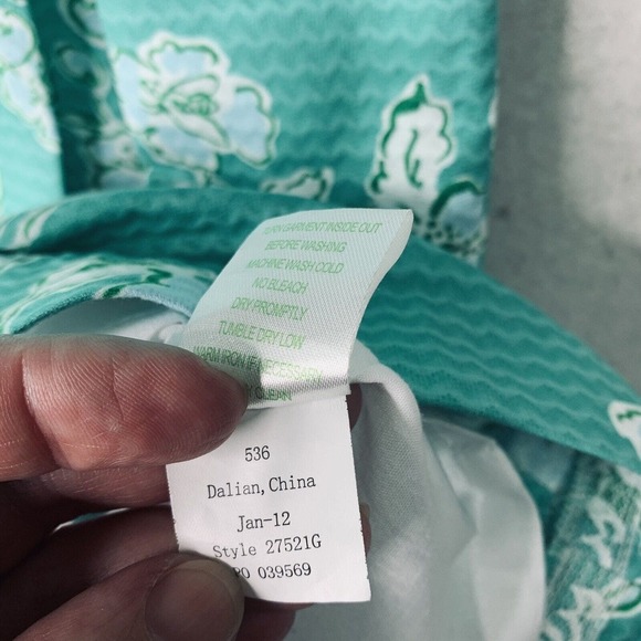 Lilly Pulitzer Green Sleeveless Halter Sundress - Picture 12 of 12